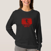 Loving Rather Be Watching Grandsons Snow Ski Premi T-shirt (Voorkant)