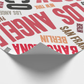 Loving reizend cadeaupapier (Hoek)