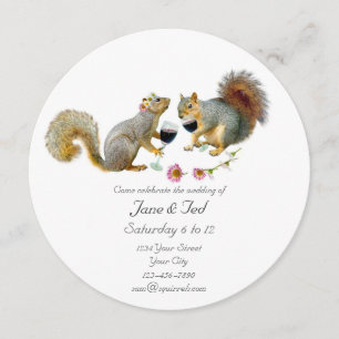 Loving Squirrels Weddenschap Kaart