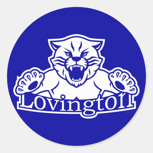 Lovington Wildcats Sticker (Voorkant)