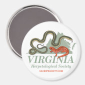 LOVirginia Herpetological Society Logo Magnet (Recto/Verso)