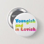 Lovish badge cynique amour drôle romance (Devant & derrière)