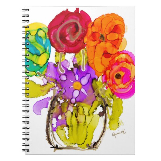 Lovitude Carnet spirale Joyeux Parcourir (Devant)