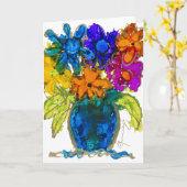 Lovitude Carte Vierge "Tu Me Redonne Le Moral" (Fleur jaune)