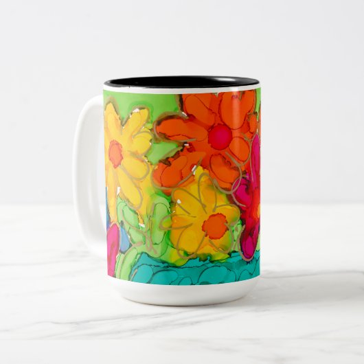 Lovitude Coffe Mug "Nouvelle perspective" (Devant gauche)