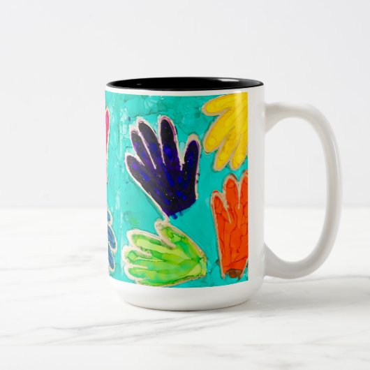 Lovitude Coffe Mug "Waving at You" (Droit)