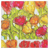 Lovitude de tissu de surface composée "Tulipes ora (fermé)