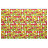Lovitude de tissu de surface composée "Tulipes ora (Fat Quarter)