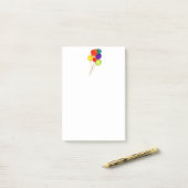 Lovitude Post It Notes-ballonnen Post-it® Notes (Op bureau)