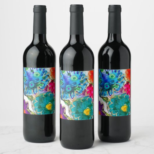 Lovitude Wine - Etiket op fles (Flessen)