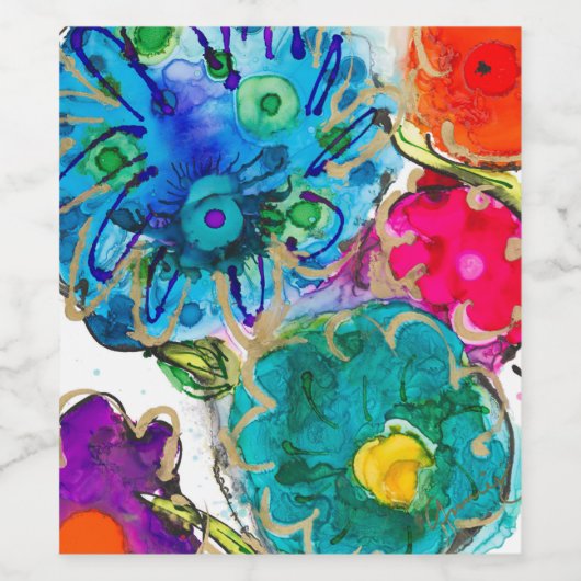 Lovitude Wine - Etiket op fles (Enkel label)