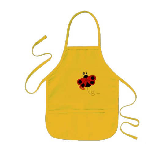 lovlee bug kinder schort (Voorkant)