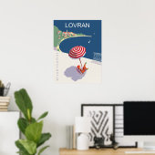 Lovran, Joegoslavië, Kroatië Poster (Thuiskantoor)