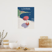 Lovran, Joegoslavië, Kroatië Poster (Keuken)