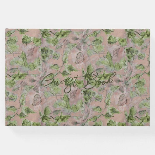 Lövsal Guest Book Gastenboek (Voorkant)