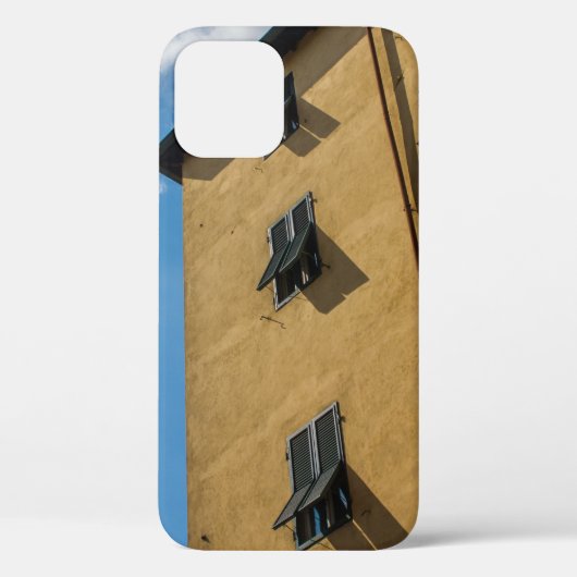 LOW ANGLE PHOTOGRAPHY OF BROWN LOUVER WINDOW Case-Mate iPhone CASE (Achterkant)