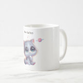 Low Battery Cat Meme Mug (Devant droit)