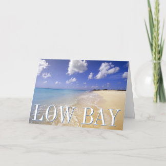 Low Bay Beach, Barbuda, Antigua | Dank u Bedankkaart