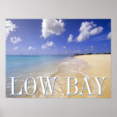 Low Bay Beach, Barbuda, Antigua Poster (Voorkant)