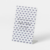 Low-Cost Baby Shower Sign Hack Reclamebord Met Voetstuk (Voorkant)
