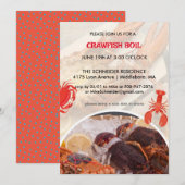 Low Country Boil Cookout Dinner Party Uitnodiging (Voorkant / Achterkant)