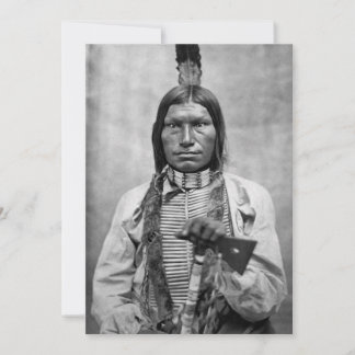 Low Dog - indiaanse vintage foto