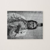 Low Dog - Native American  foto Legpuzzel (Horizontaal)
