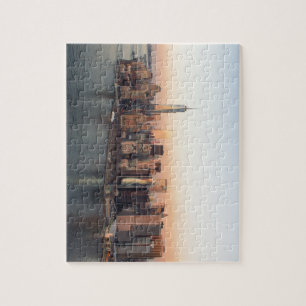 Low Manhattan Sunset WTC Freedom Tower NYC Legpuzzel