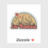 Low Mountain, Arizona Sticker (Vel)