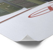 Low Poly CSGO Map Vertigo Poster (Hoek)