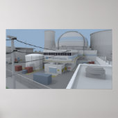 Low Poly CSGO Nuke Poster (Voorkant)