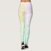 Low Poly Ombre Leggings (Achterkant)