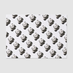 Low Poly Panda Tissuepapier