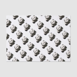 Low Poly Panda Tissuepapier