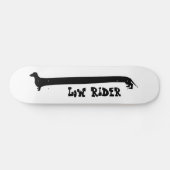 Low Rider Dachshund Skateboard (Horizontaal)