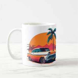 Low Rider Southern California Cruz Stijl Kleurrijk Koffiemok
