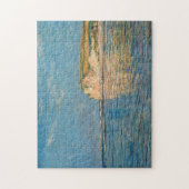 Low Tide Pourville bij Dieppe Monet Fine Art Legpuzzel (Verticaal)