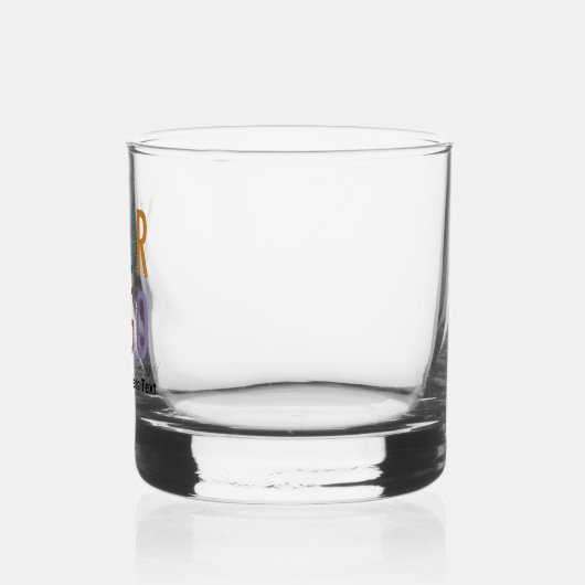 Lowball Whiskey Rocks verre avec logo personnalisé (Gauche)