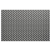 Lowchen Hondenras Silhouettes Patterned Stof (Yard (91,4 cm))