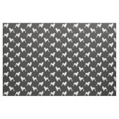 Lowchen Hondenras Silhouettes Patterned Stof (Fat Quarter)