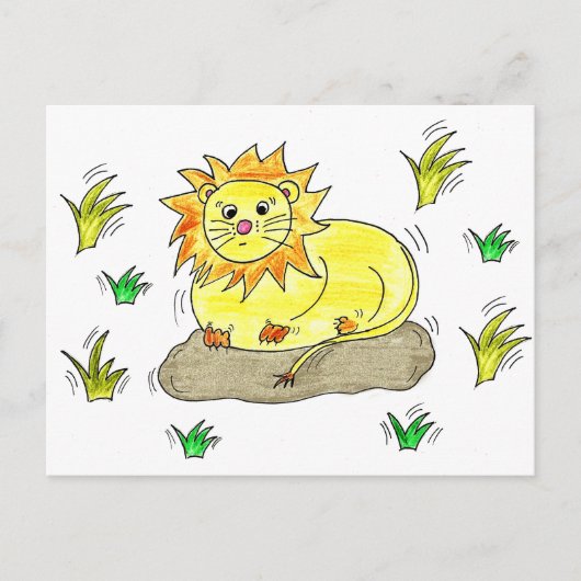 Löwe Briefkaart (Voorkant)