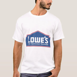 Lowe is het huis verbetering depot wearhouse t-shirt