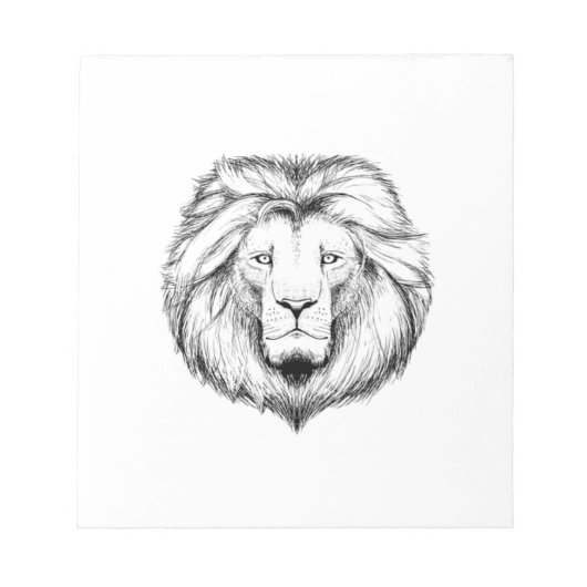 Löwe Schreib Notiz Block Notitieblok (Voorkant)