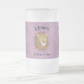 Löwe - Sternzeichen Tasse Matglas Bierpul (Center)