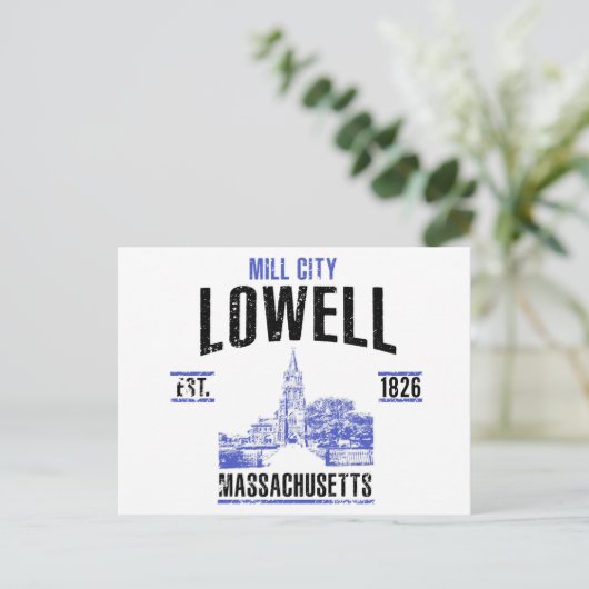 Lowell Briefkaart (Staand voorkant)