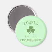 Lowell MA Magnet Magneet (Voorkant / Achterkant)