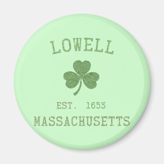 Lowell MA Magnet Magneet (Voorkant)