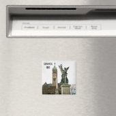 LOWELL MASSACHUSETTS CITY HALL MAGNET (In Situ (Lave-vaisselle))