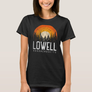 Lowell Massachusetts MA  70s 80s Retro 90s T-shirt