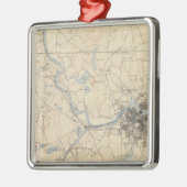 Lowell, Massachusetts Metalen Ornament (Links)